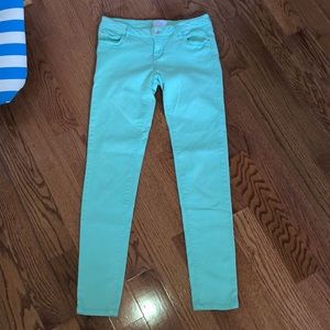 Colored Teal l jeans